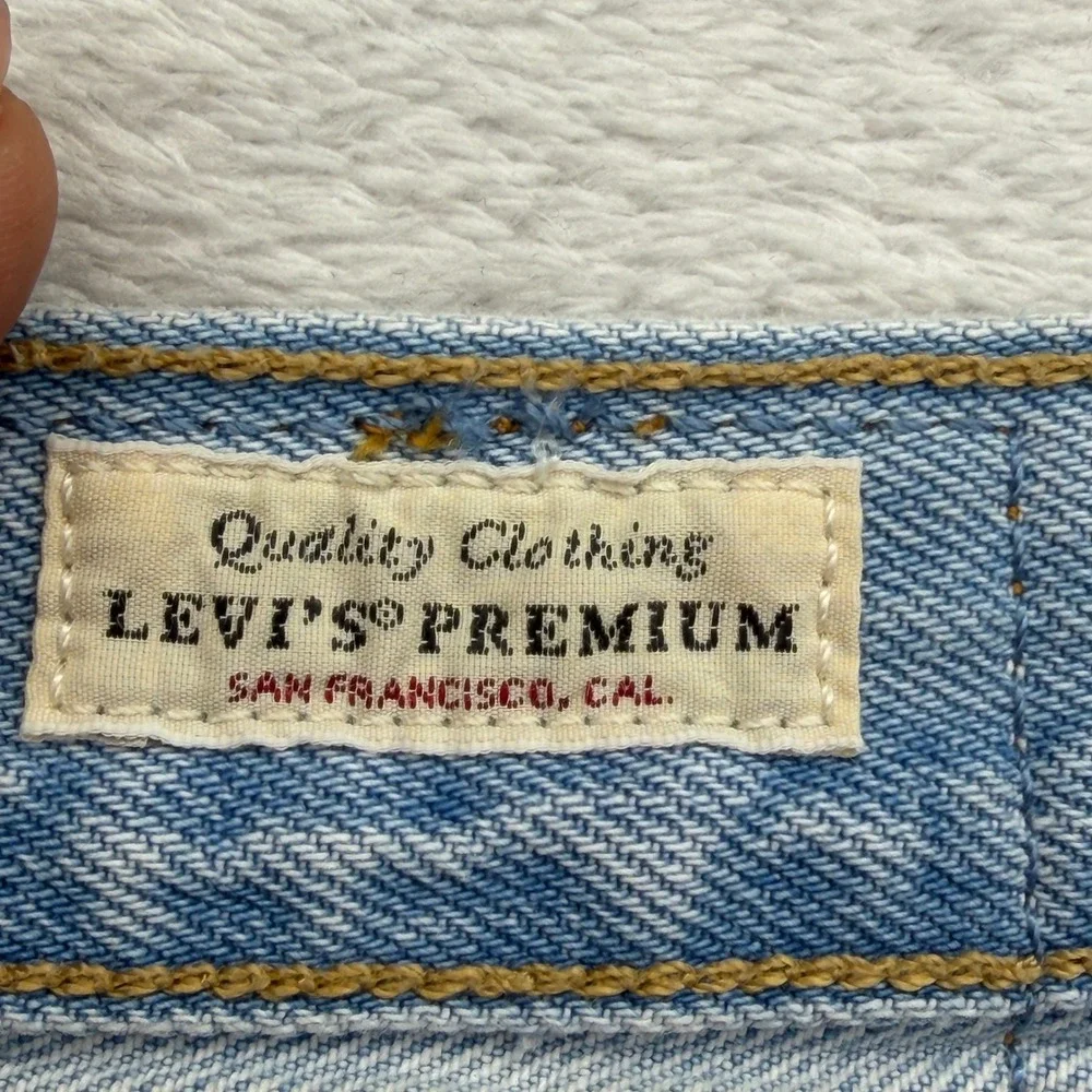Levi's 501 Big E Button Fly Jeans Mens 30x28  Classic Fit Premium Straight Leg